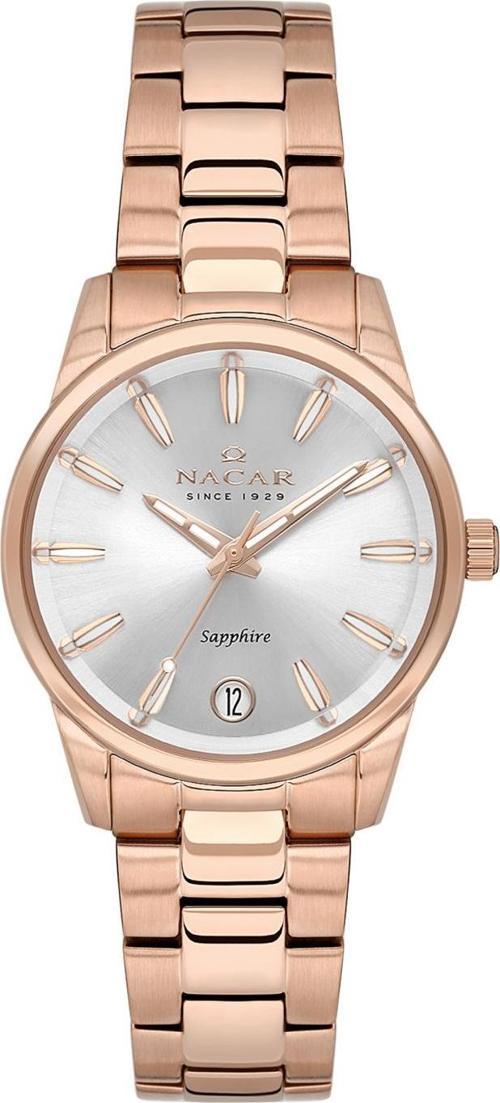 NC34-39B639-RSM Pembe Metal Band Kadın Kol Saati
