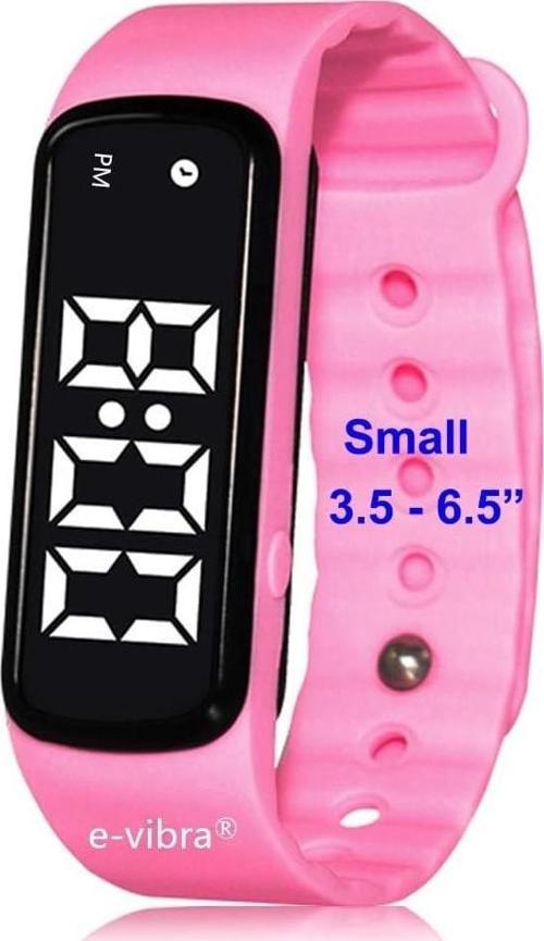 Tuvalet Eğitimi Saati - Sessiz Titreşimli Alarm - (Pembe - Büyük)