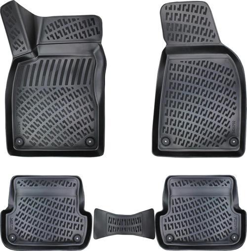 3D Oto Paspas Siyah Renk Audi A4 B6 2001 - 2006 ile uyumlu