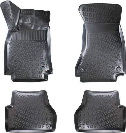 3D Oto Paspas Siyah Renk Audi A4 B8 2008 - 2016 ile uyumlu