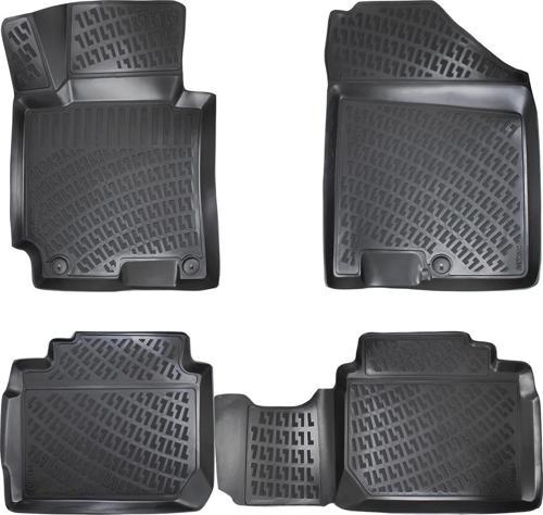 3D Oto Paspas Siyah Renk Kia Ceed 2006 - 2012 ile uyumlu