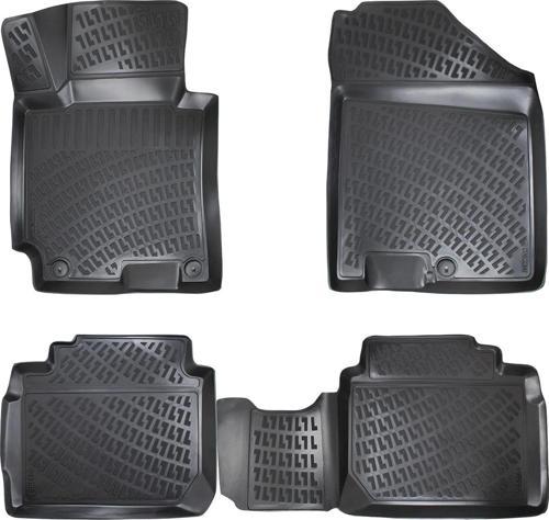 3D Oto Paspas Siyah Renk Kia Cerato 2004 - 2009 ile uyumlu