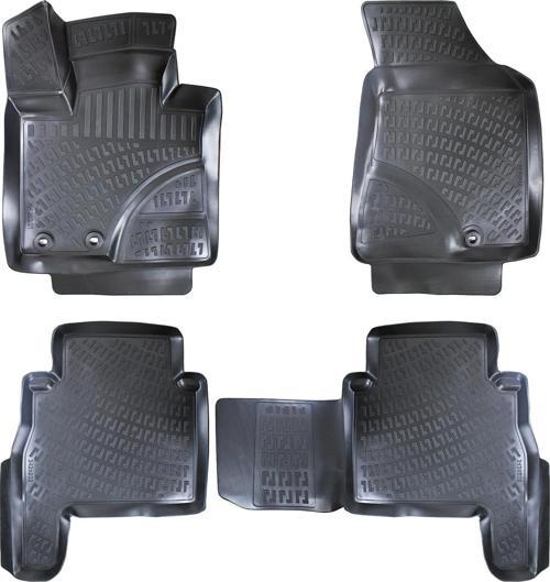 3D Oto Paspas Siyah Renk Kia Sorento 2010 - 2015 ile uyumlu
