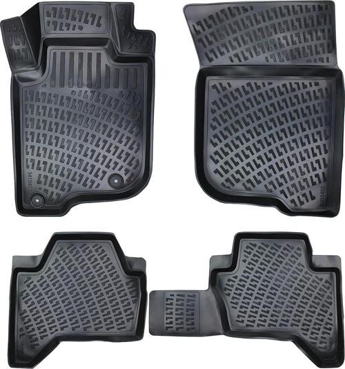 3D Oto Paspas Siyah Renk Mitsubishi L 200 Blizzard 2019 - 2024 ile uyumlu