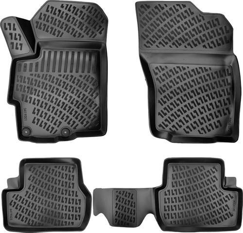 3D Oto Paspas Siyah Renk Mitsubishi Lancer 2008 - Sonrası ile uyumlu