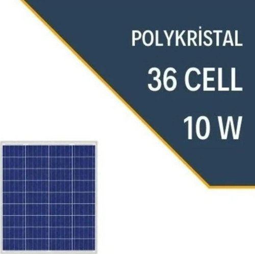 ® 10W POLYKRİSTAL GÜNEŞ PANELİ EA71421577
