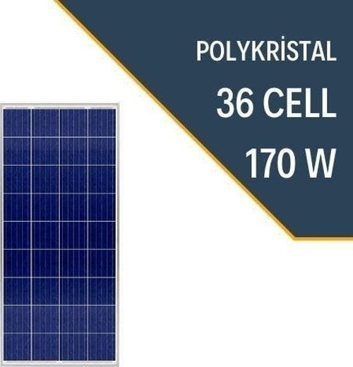 ® 170W POLYKRİSTAL GÜNEŞ PANELİ EA3587684
