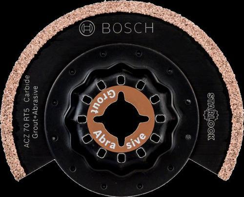 - Starlock - ACZ 70 RT5 - Carbide RIFF Zımpara Uçlu Dar Kesim Segman Testere Bıçağı 50 Kum Kalınlığı 1'li