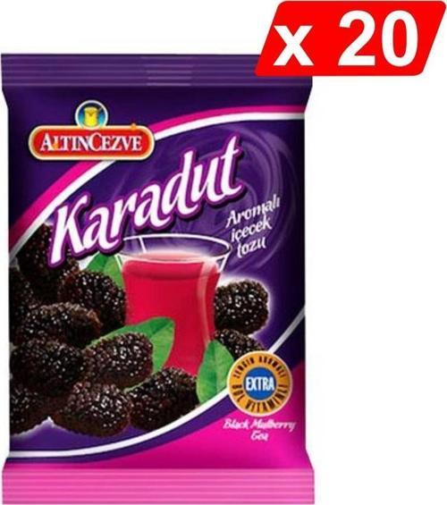 Karadut Aromalı İçecek Tozu 250 Gr - 20'li Paket