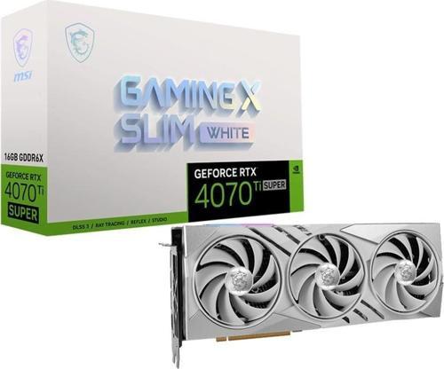 RTX4070TI SUPER GAMING X SLIM WHITE 16G GDDR6X 256BIT 16GB EKRAN KARTI