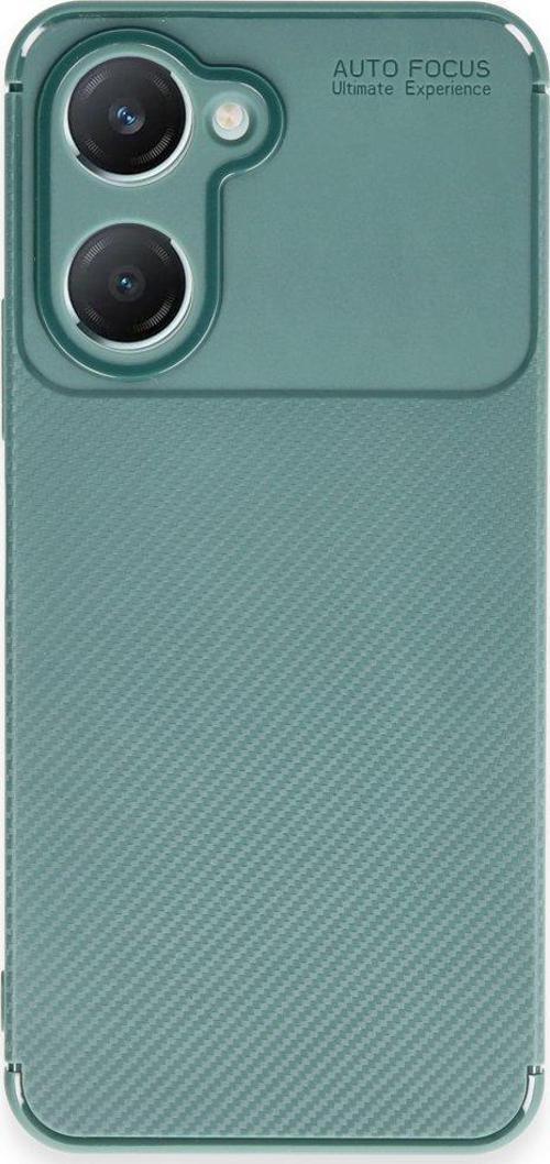 Vivo Y18 Kılıf Auto Focus Karbon Silikon Kapak
