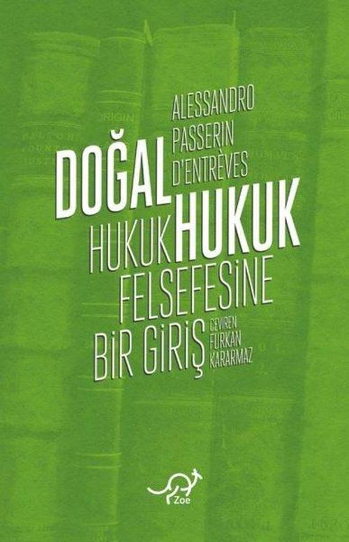 Doğal Hukuk - Hukuk Felsefesine Bir Giriş