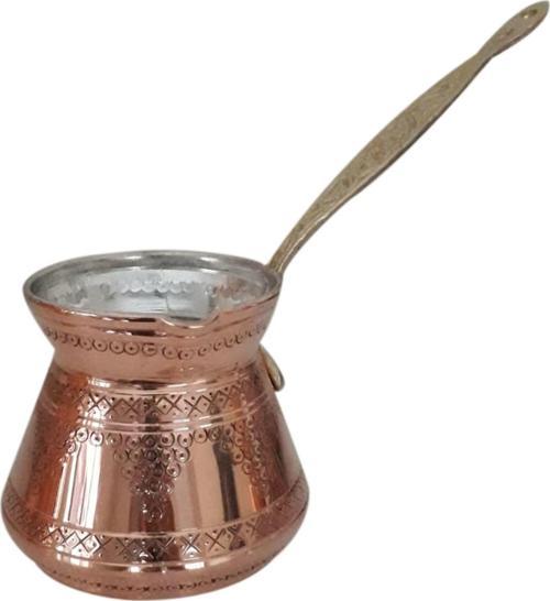 Külhan Cezve 2 No 4 Fincan Zımba İşleme Kırmızı Turna1231-1