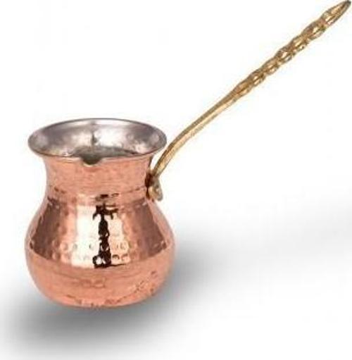 Eylül Cezve 2 No 3 Fincan Makine Dövme Kırmızı Turna1228-1