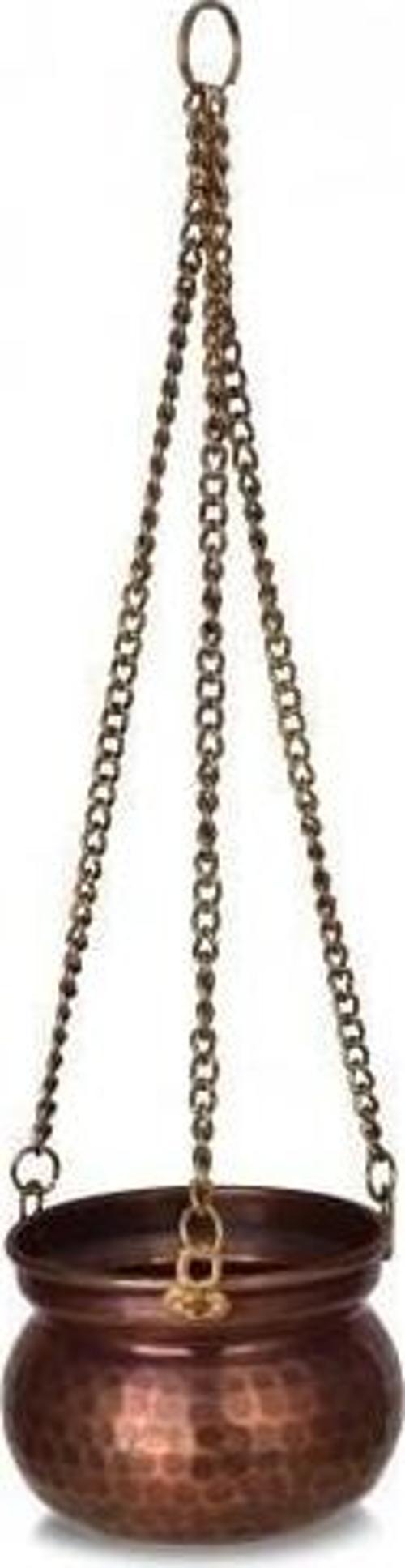 Kabak Saksı 3 No 17 Cm El Dövme Oksit Turna2559-3