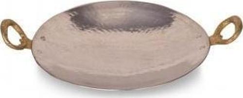 Ziyafet Kavurma Sacı 24 Cm El Dövme Kırmızı Turna4814-1