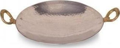 Ziyafet Kavurma Sacı 26 Cm El Dövme Kırmızı Turna4867-1