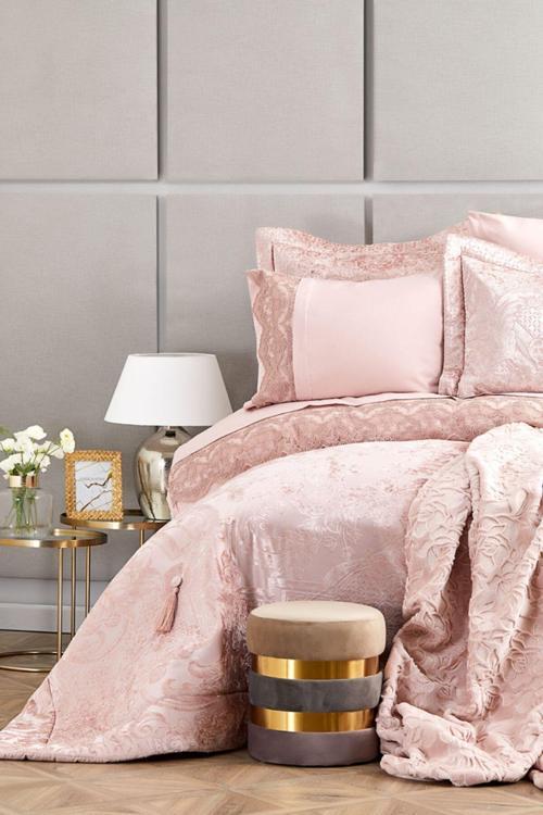 Valeria Royal Rose Gold 10 Parça Çeyiz Seti
