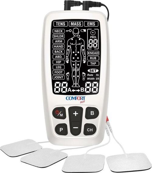 Comfort Plus R-C4A Şarj Edilebilir Tens Ems Masaj Cihazı