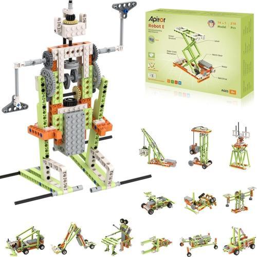 14'ü 1 arada STEM Robotik Seti, 8-12 Yaş Arası Çocuklar İçin Bilim Deneyleri
