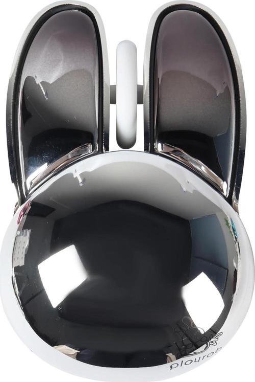 Kablosuz Mouse, Sevimli Tavşan Bluetooth Çift Mod, Küçük - Gümüş
