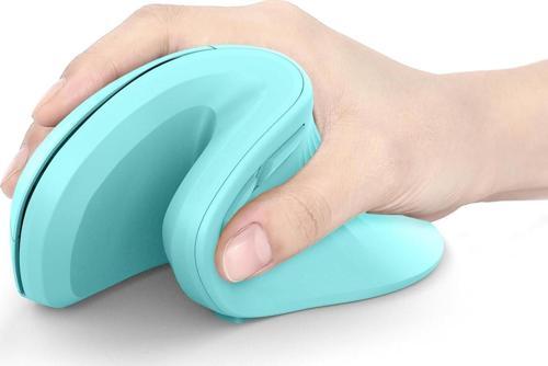 Ergonomik Kablosuz Dikey Mouse, Bluetooth 4.0+USB - Nane Yeşili