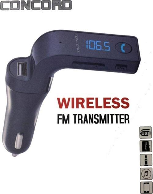 Bluetooth Fm Transmitter Wıreless Aux C602