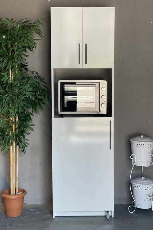 Avmpark Fırınlı Erzak Dolabı Beyaz