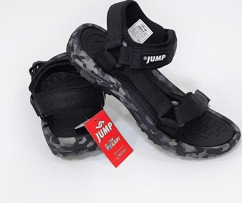 30066 Siyah Cırtlı Rahat Erkek Çocuk Sandalet