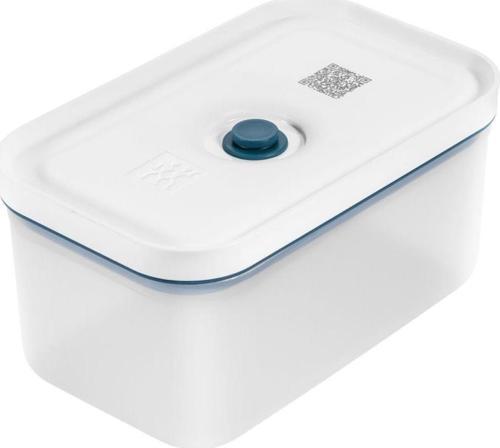 Fresh & Save Vakumlu Yemek Taşıma Kabı, M, Plastik, Beyaz-Akdeniz Mavisi