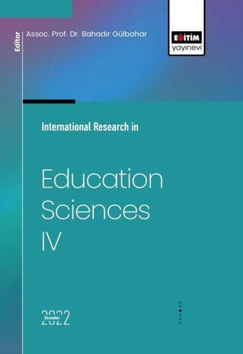 International Research in Education Sciences - 4