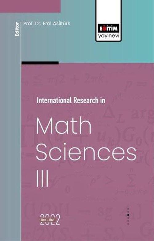 International Research in Math Sciences - 3
