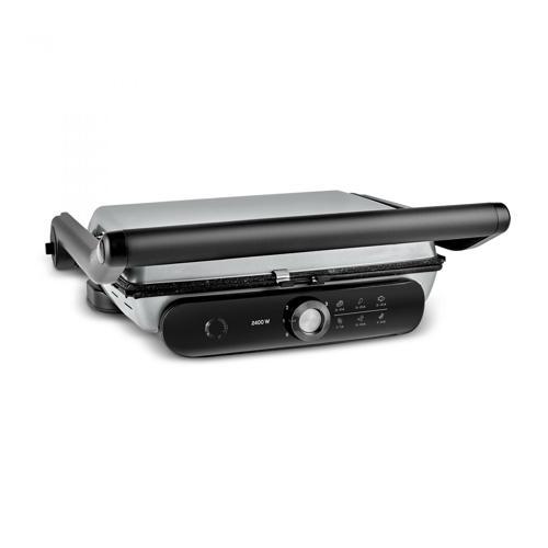 Gastro Grill Pro 2400W Izgara ve Tost Makinesi Antrasit 6 Dilim Kapasiteli