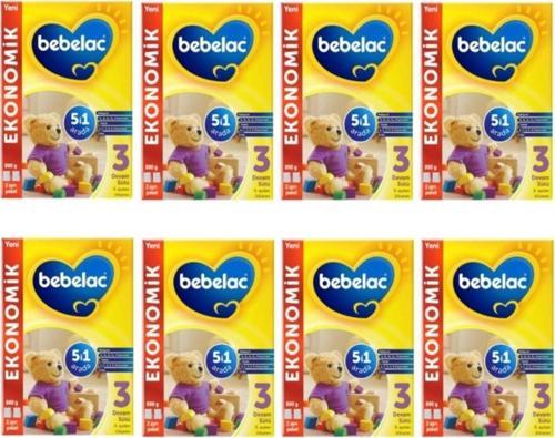 3 Numara Devam Sütü 800 Gr X 8 Adet