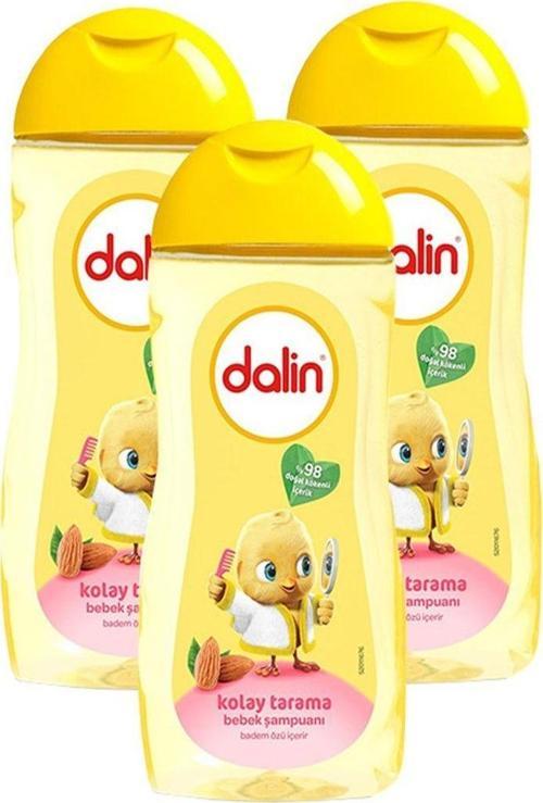 Bademli Kolay Tarama Bebek Şampuanı 200 ml X 3 Adet