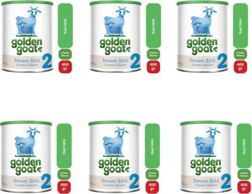 2 Keçi Sütü Bazlı Bebek Sütü 400 Gr*6 Kutu