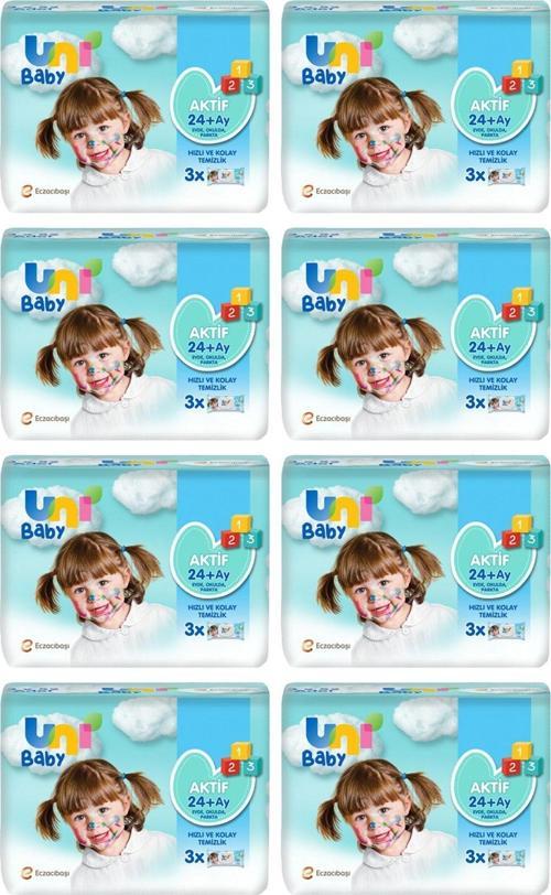 Aktif Islak Mendil 52'li X 24 Adet