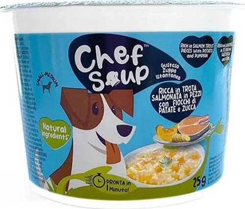 Somon Patates Bal Kabaklı Küçük ve Orta Irk Köpekler İçin Hazır Çorba 25 Gr