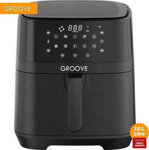 Max XXL 7L 1800W WiFi Smart Airfryer Air Fryer Yağsız Sıcak Hava Fritözü Siyah
