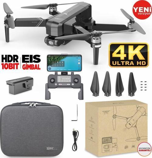 F11 Pro 4K Kameralı Drone Seti - 1.5 KM Menzil - 26 Dakika Uçuş Süresi + Çanta + EIS Stabilizasyon
