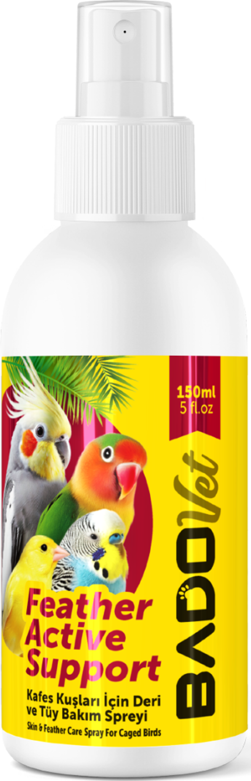 Feather Active Support Kafes Kuşları Deri Ve Tüy Bakım Spreyi 150 Ml