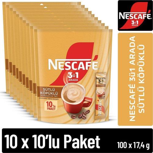 3ü1 ARADA SÜTLÜ KÖPÜKLÜ 10(10x17.4g)