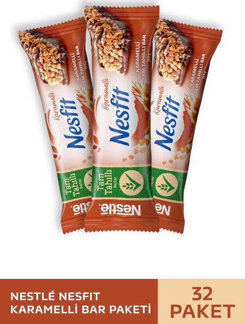 Nesfit Karamelli Tam Tahıllı Bar 32x23,5g