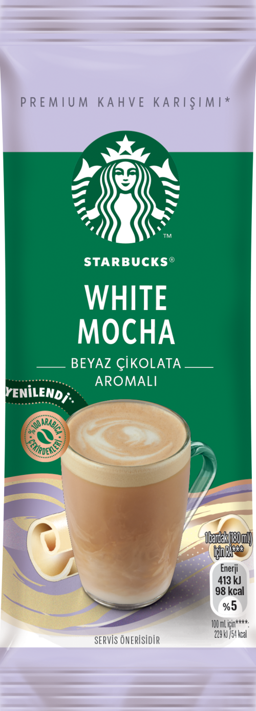 Starbucks White Mocha Premium Kahve Karışımı 24g