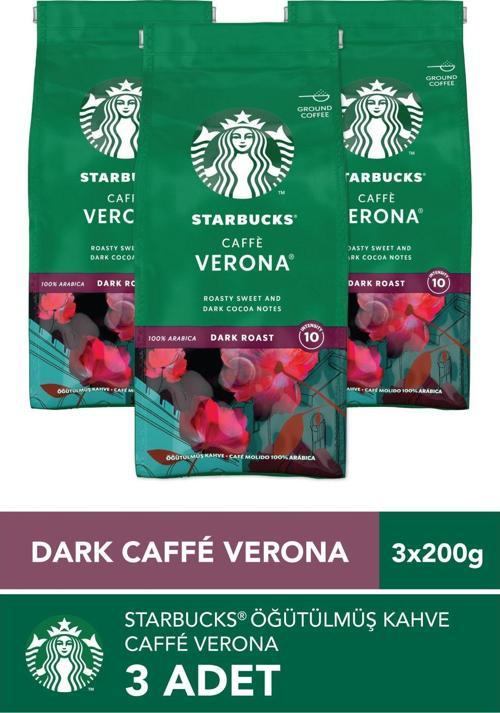 Caffè Verona Öğütülmüş Kahve 3x200g