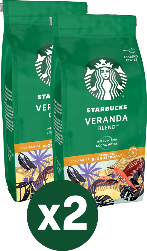 Veranda Blend Öğütülmüş Kahve 2x200g