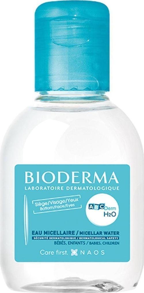 ABCDerm H2O Bebekler için Durulama Gerektirmeyen Micellar Su Bez Bölgesi, Yüz, Göz Çevresi 100 ml