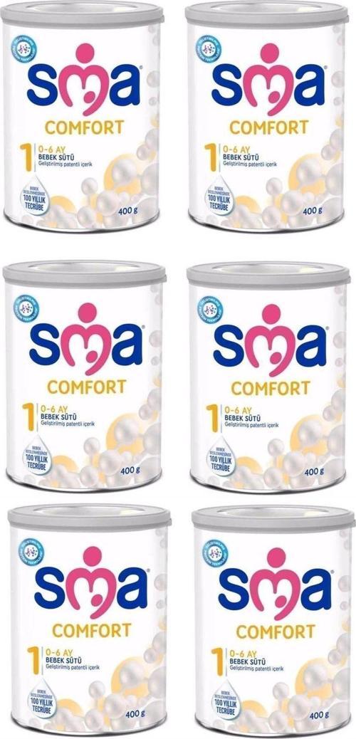 COMFORT 1 Numara 400 GR 0-6 Ay 6`lı (2400GR)