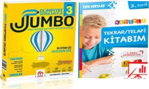 3. Sınıf Olimpiyat Sorularıyla Jumbo Soru Bankası Ve Telafi Tekrar Kitabım