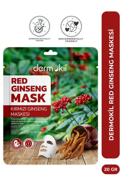 Kırmızı Ginseng Maskesi (Karma Ciltler için) 20 gr